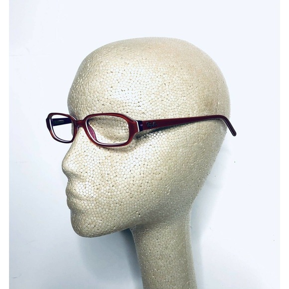 RayBan Red & Pink Rectangular Glasses main image 8